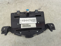 2011-2016 Chevrolet Cruze Radio Control Panel 1494476 - Oemusedautoparts1.com