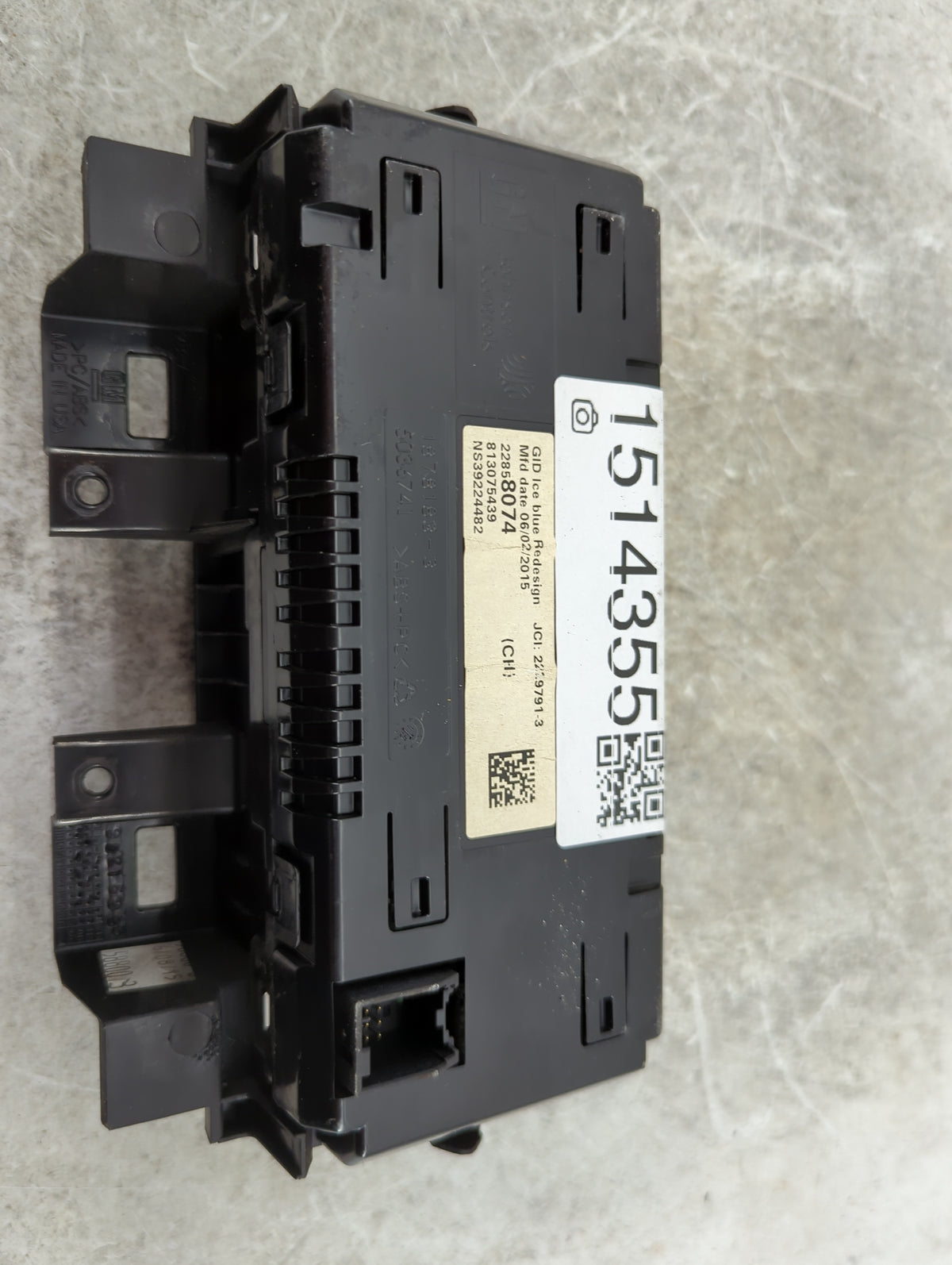 2011-2016 Chevrolet Cruze Information Radio Display Screen Black 1514355 - Oemusedautoparts1.com