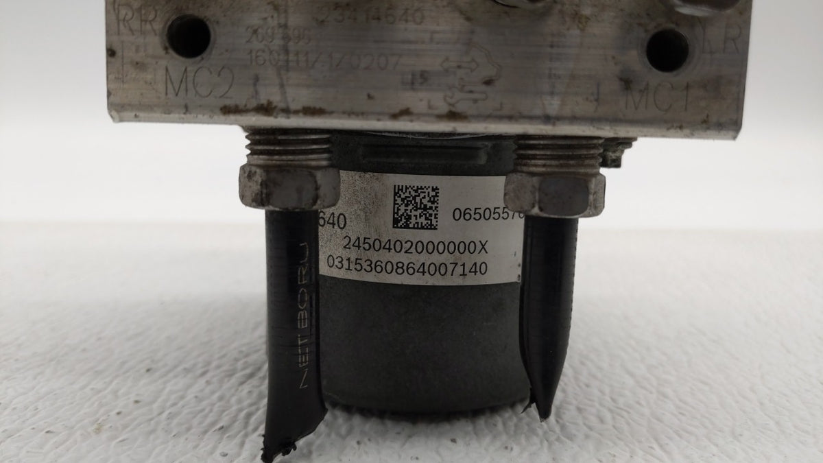 2016 Chevrolet Cruze Anti-Lock Brake ABS Pump Module Actuator OEM P/N:065055766 Fits OEM Used Auto Parts - Oemusedautoparts1