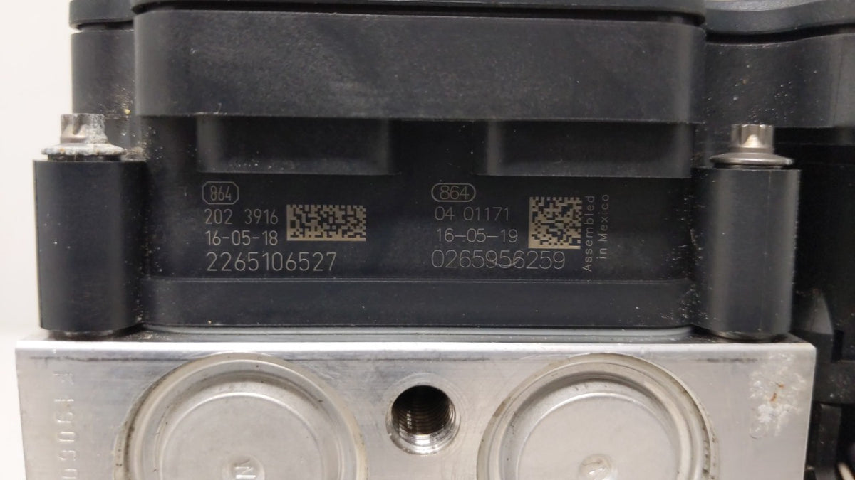 2016 Chevrolet Cruze Anti-Lock Brake ABS Pump Module Actuator OEM P/N:065055766 Fits OEM Used Auto Parts - Oemusedautoparts1