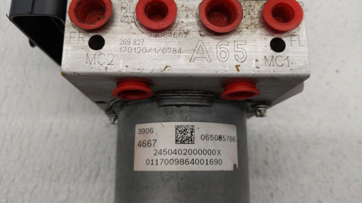 2016 Chevrolet Cruze Anti-Lock Brake ABS Pump Module Actuator OEM P/N:065055766 39042384, 39064667 Fits OEM Used Auto Parts 