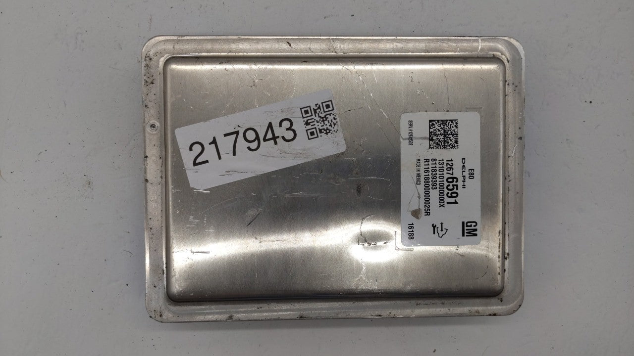 2016 Chevrolet Cruze PCM Engine Control Computer ECU ECM PCU OEM P/N:12607096 12675580, 12676591, 12680968 Fits OEM Used Aut
