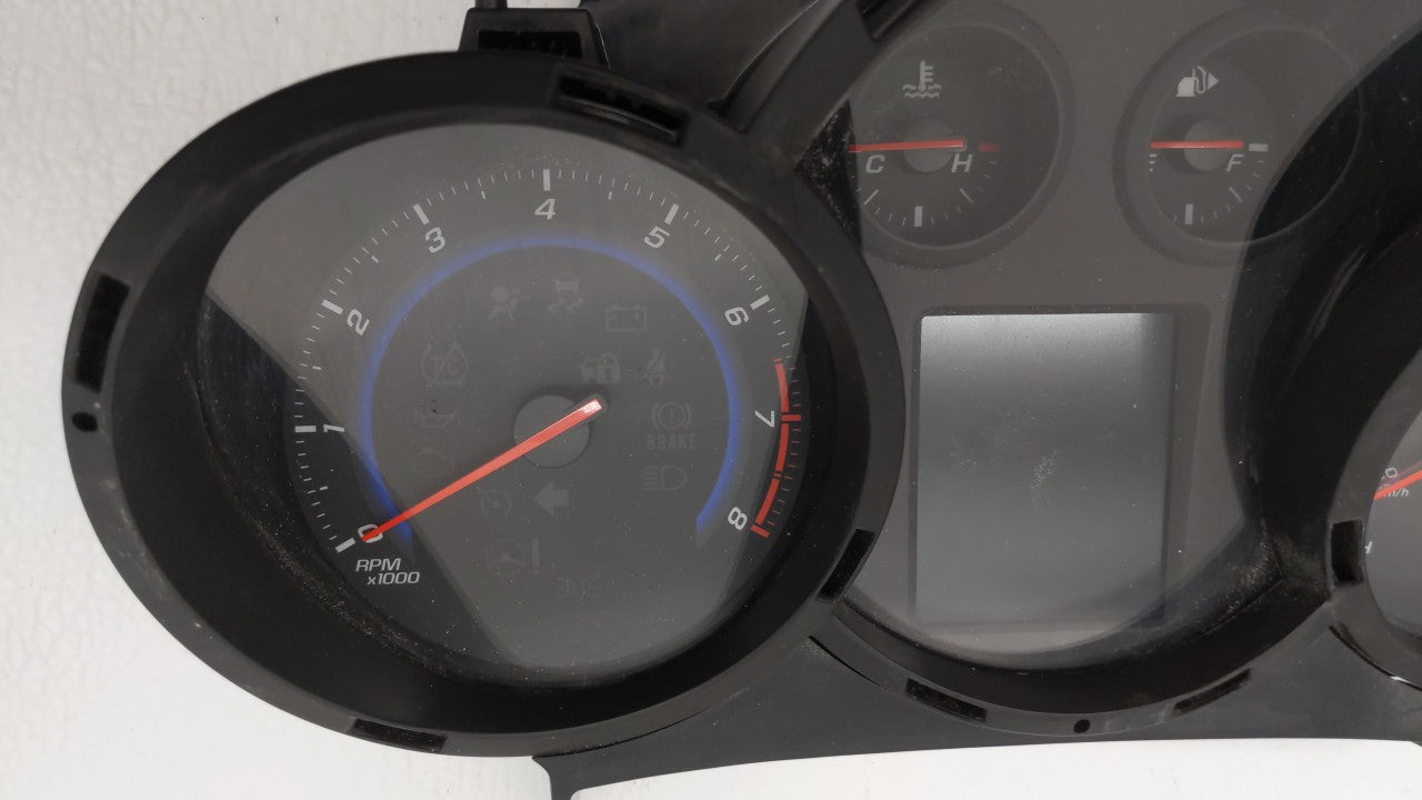 2015-2016 Chevrolet Cruze Instrument Cluster Speedometer Gauges P/N:811511914 94560794, 42362675, 42362673 Fits Fits 2015 20