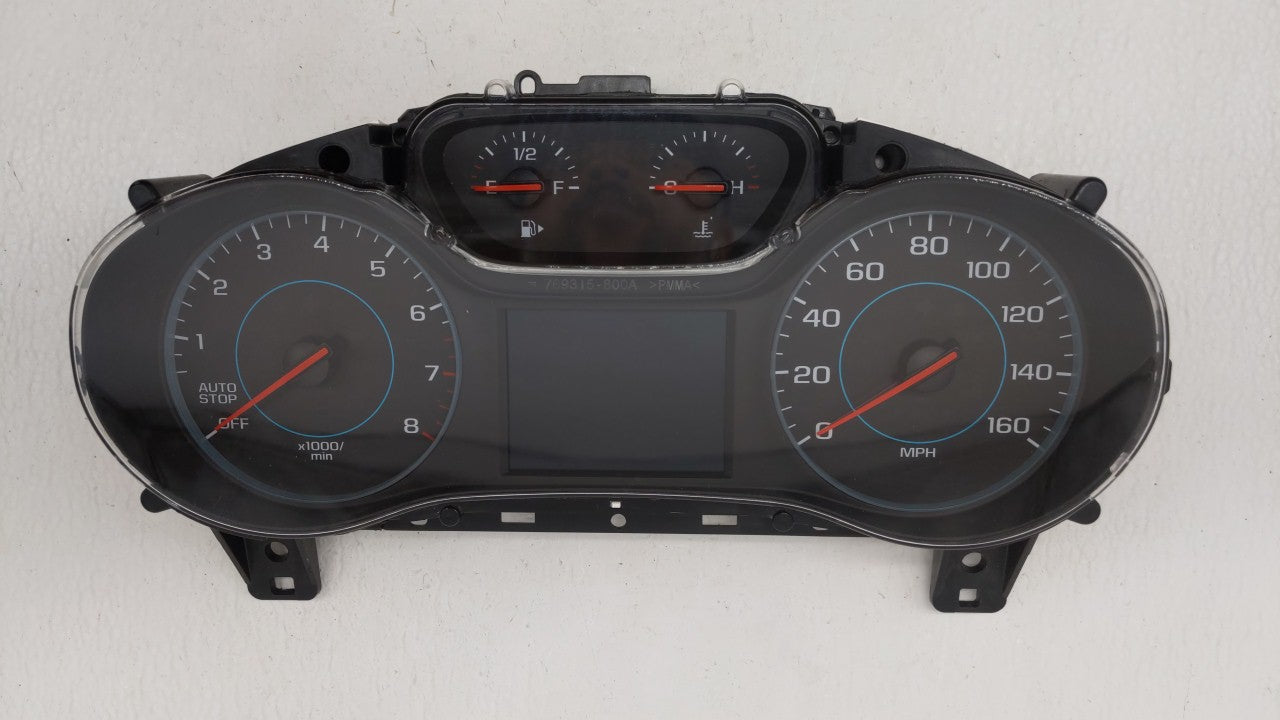 2016 Chevrolet Cruze Instrument Cluster Speedometer Gauges P/N:39082370 39082369 Fits OEM Used Auto Parts - Oemusedautoparts