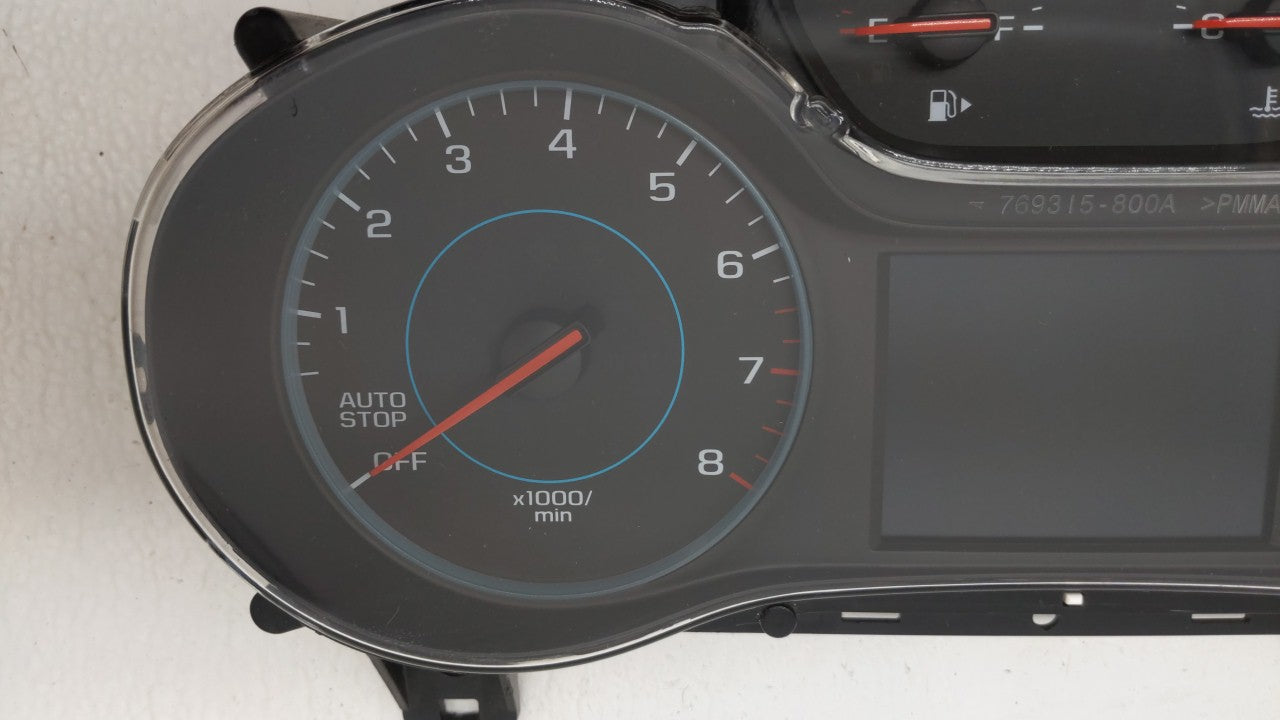 2016 Chevrolet Cruze Instrument Cluster Speedometer Gauges P/N:39082370 39082369 Fits OEM Used Auto Parts - Oemusedautoparts