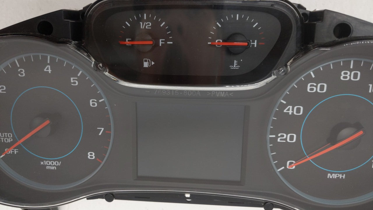 2016 Chevrolet Cruze Instrument Cluster Speedometer Gauges P/N:39082370 39082369 Fits OEM Used Auto Parts - Oemusedautoparts