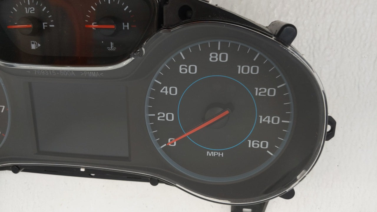 2016 Chevrolet Cruze Instrument Cluster Speedometer Gauges P/N:39082370 39082369 Fits OEM Used Auto Parts - Oemusedautoparts