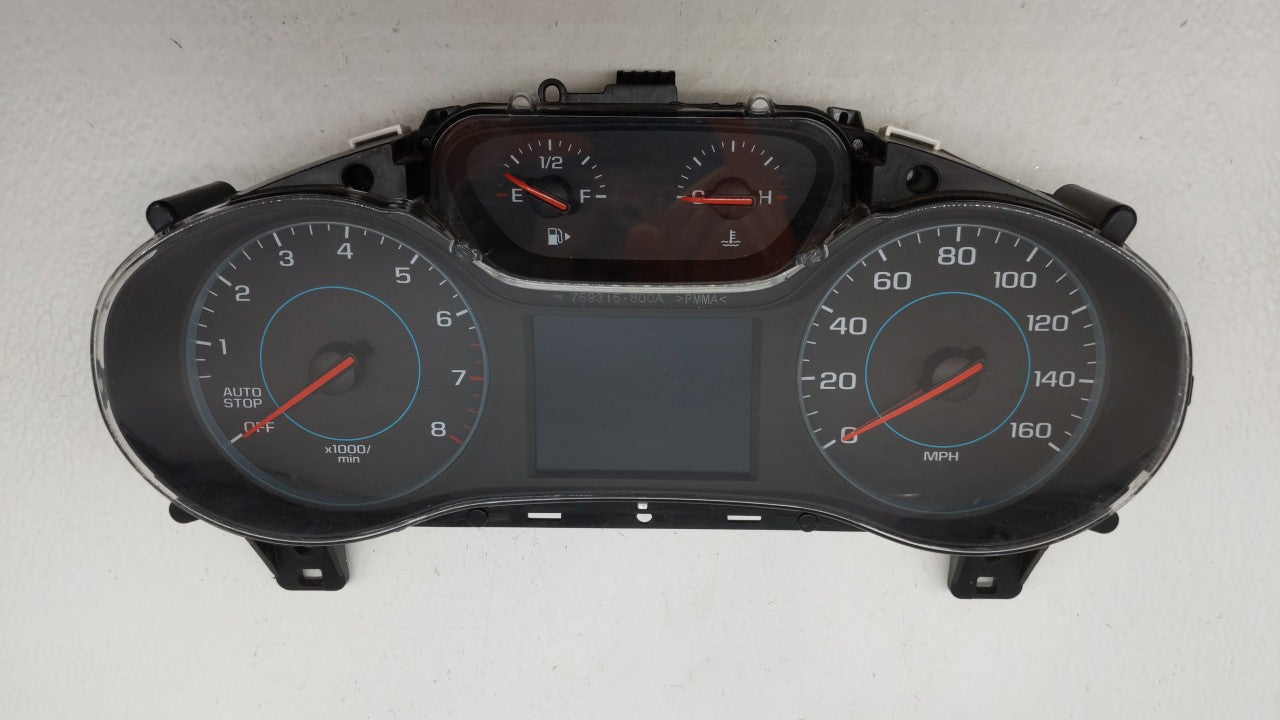 2016 Chevrolet Cruze Instrument Cluster Speedometer Gauges P/N:39082370 39082369 Fits OEM Used Auto Parts - Oemusedautoparts