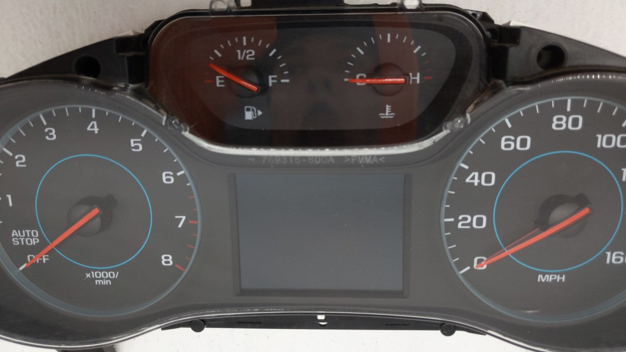 2016 Chevrolet Cruze Instrument Cluster Speedometer Gauges P/N:39082370 39082369 Fits OEM Used Auto Parts - Oemusedautoparts