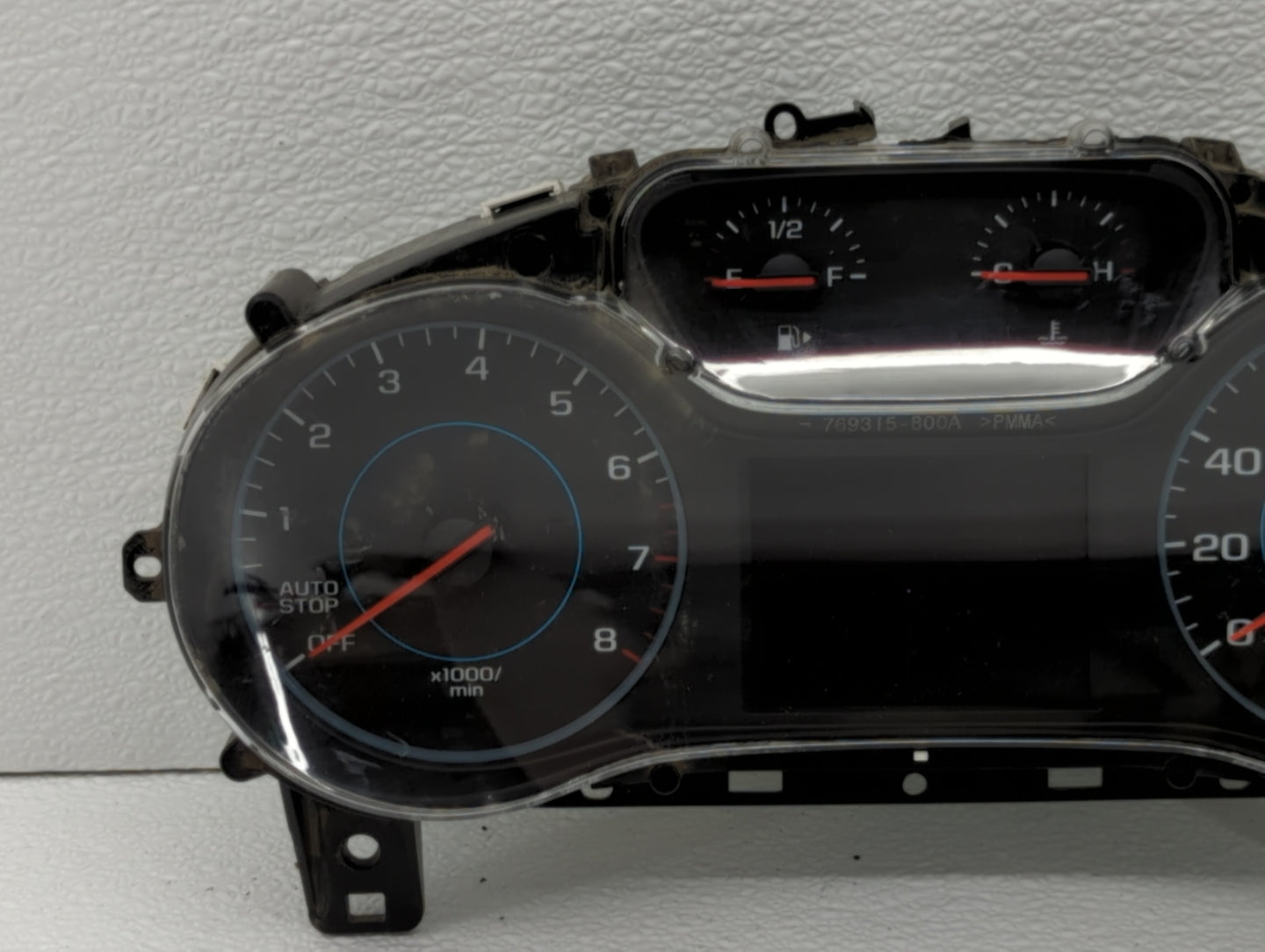 2016 Chevrolet Cruze Instrument Cluster Speedometer Gauges P/N:39082370 Fits OEM Used Auto Parts - Oemusedautoparts1.com