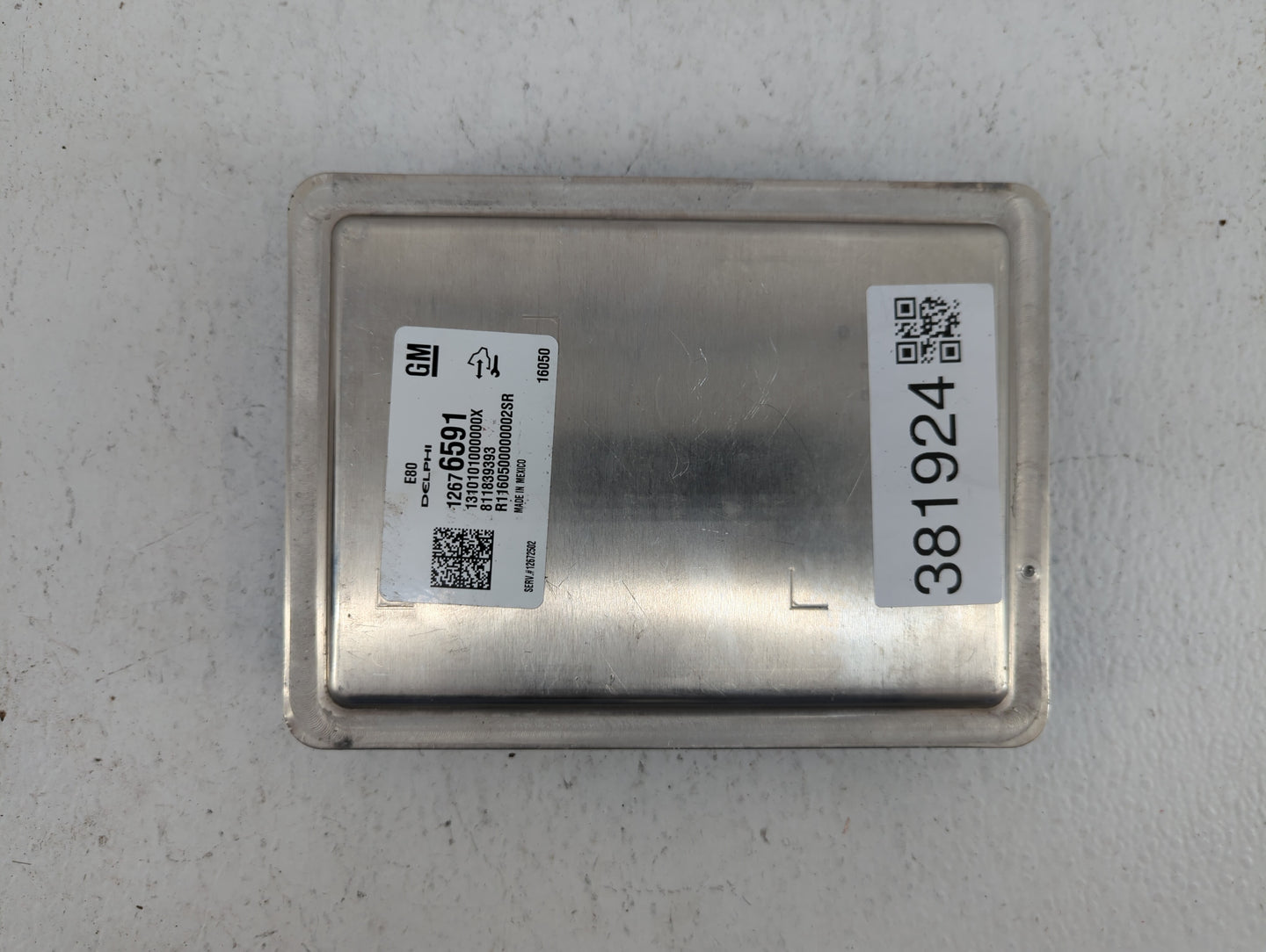 2016 Chevrolet Cruze PCM Engine Control Computer ECU ECM PCU OEM P/N:12669511 12672502, 12607096, 12675580, 12676591 Fits OE