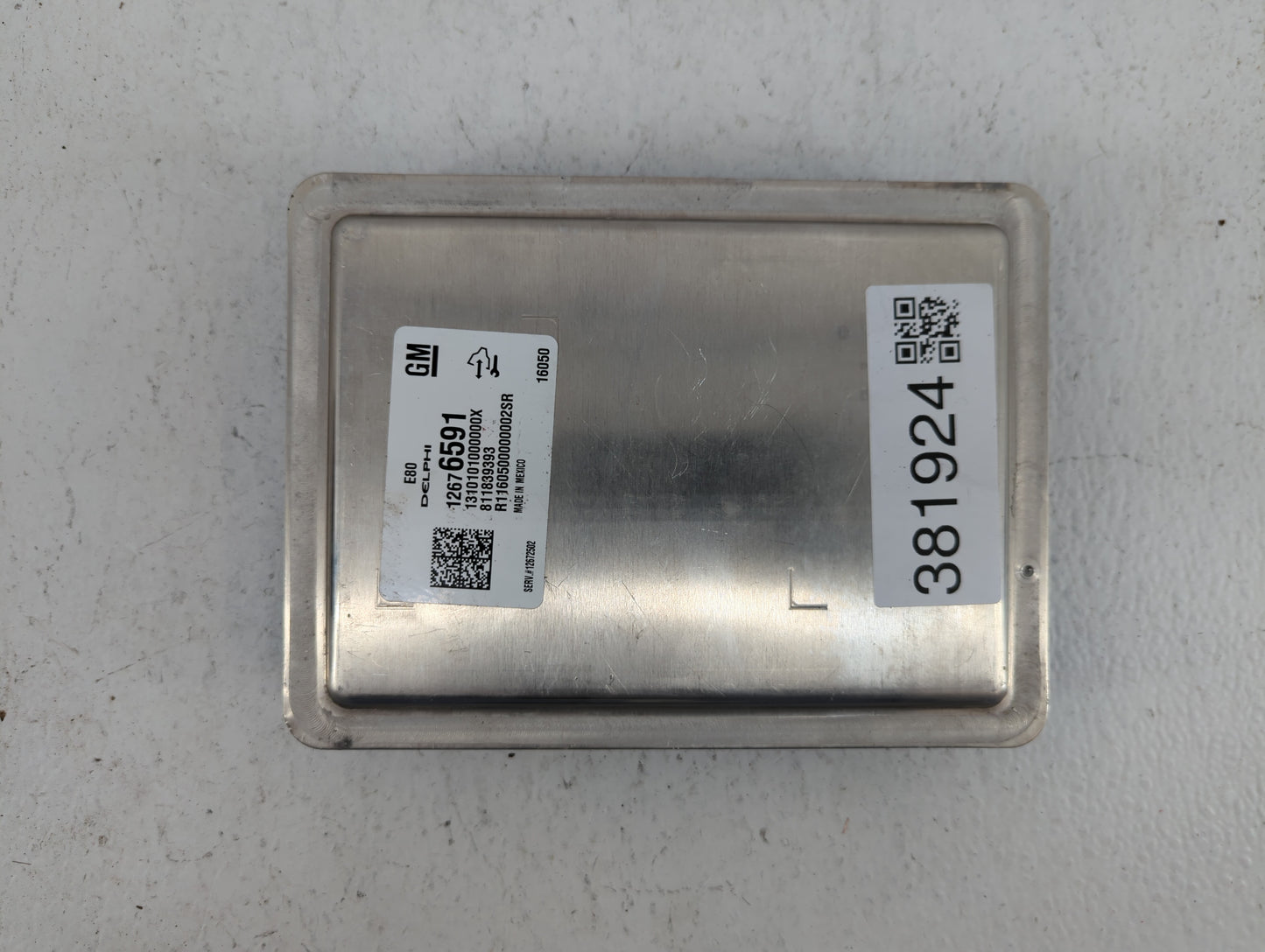2016 Chevrolet Cruze PCM Engine Control Computer ECU ECM PCU OEM P/N:12669511 12672502, 12607096, 12675580, 12676591 Fits OE