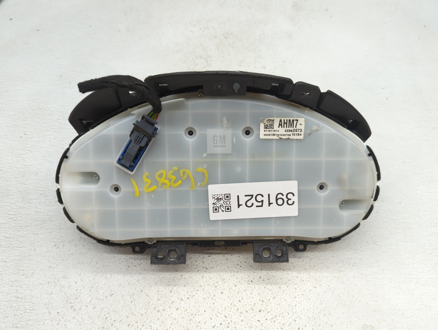 2015-2016 Chevrolet Cruze Instrument Cluster Speedometer Gauges P/N:42362675 811511914, 94560794 Miles: Fits Fits 2015 2016 