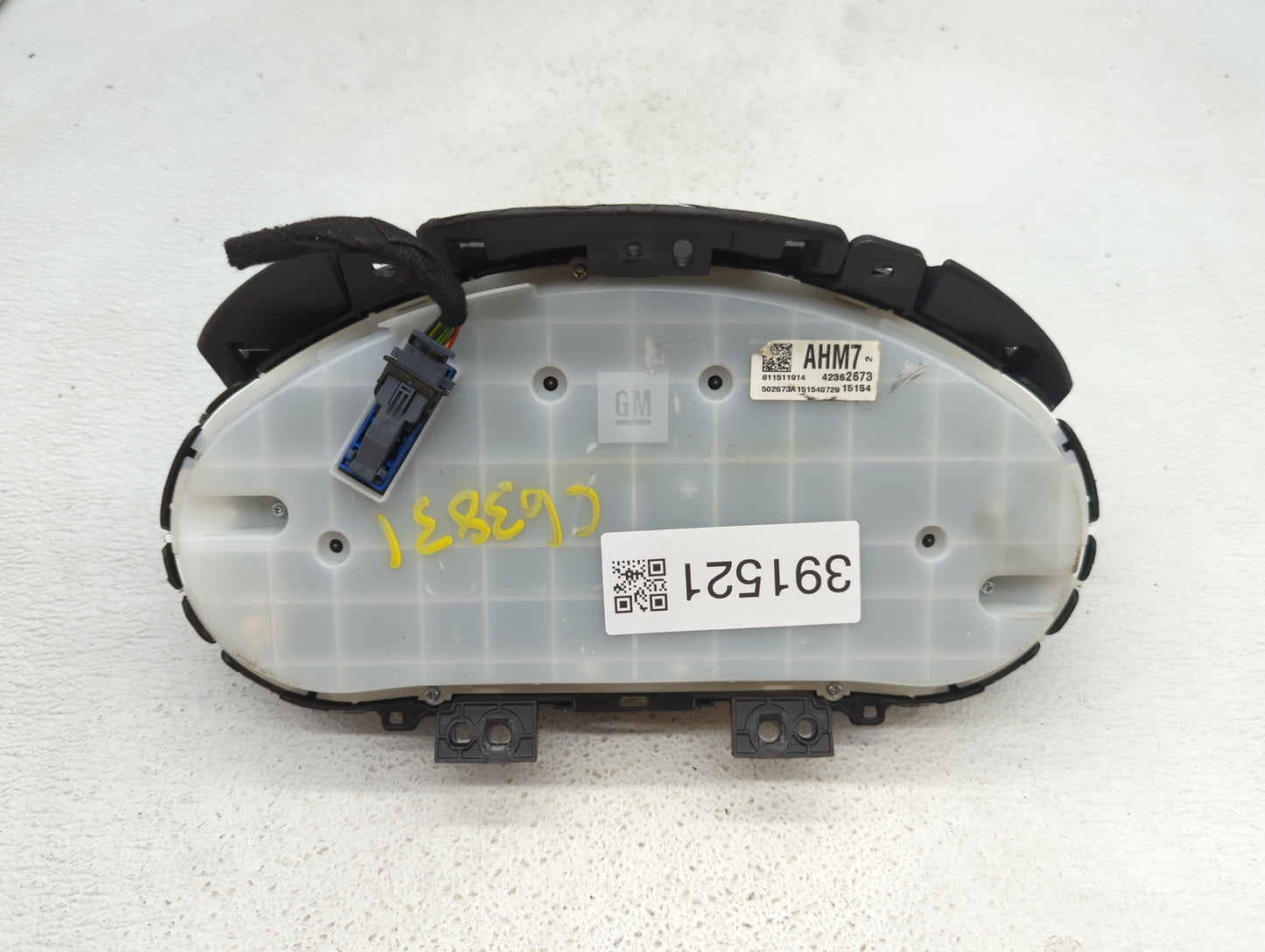 2015-2016 Chevrolet Cruze Instrument Cluster Speedometer Gauges P/N:42362675 811511914, 94560794 Miles: Fits Fits 2015 2016 