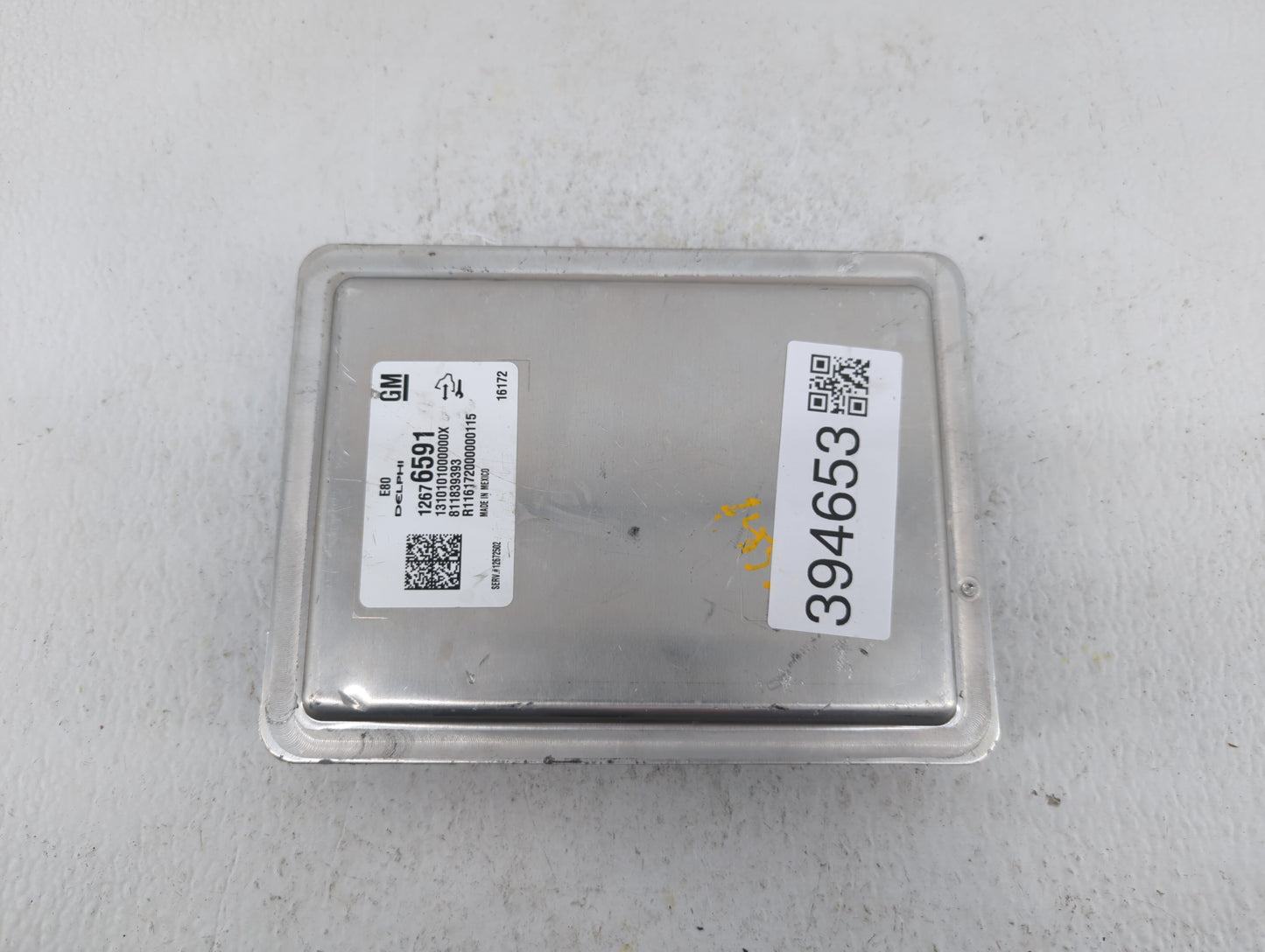 2016 Chevrolet Cruze PCM Engine Control Computer ECU ECM PCU OEM P/N:12672502 12669511, 12607096, 12675580, 12676591 Fits OE