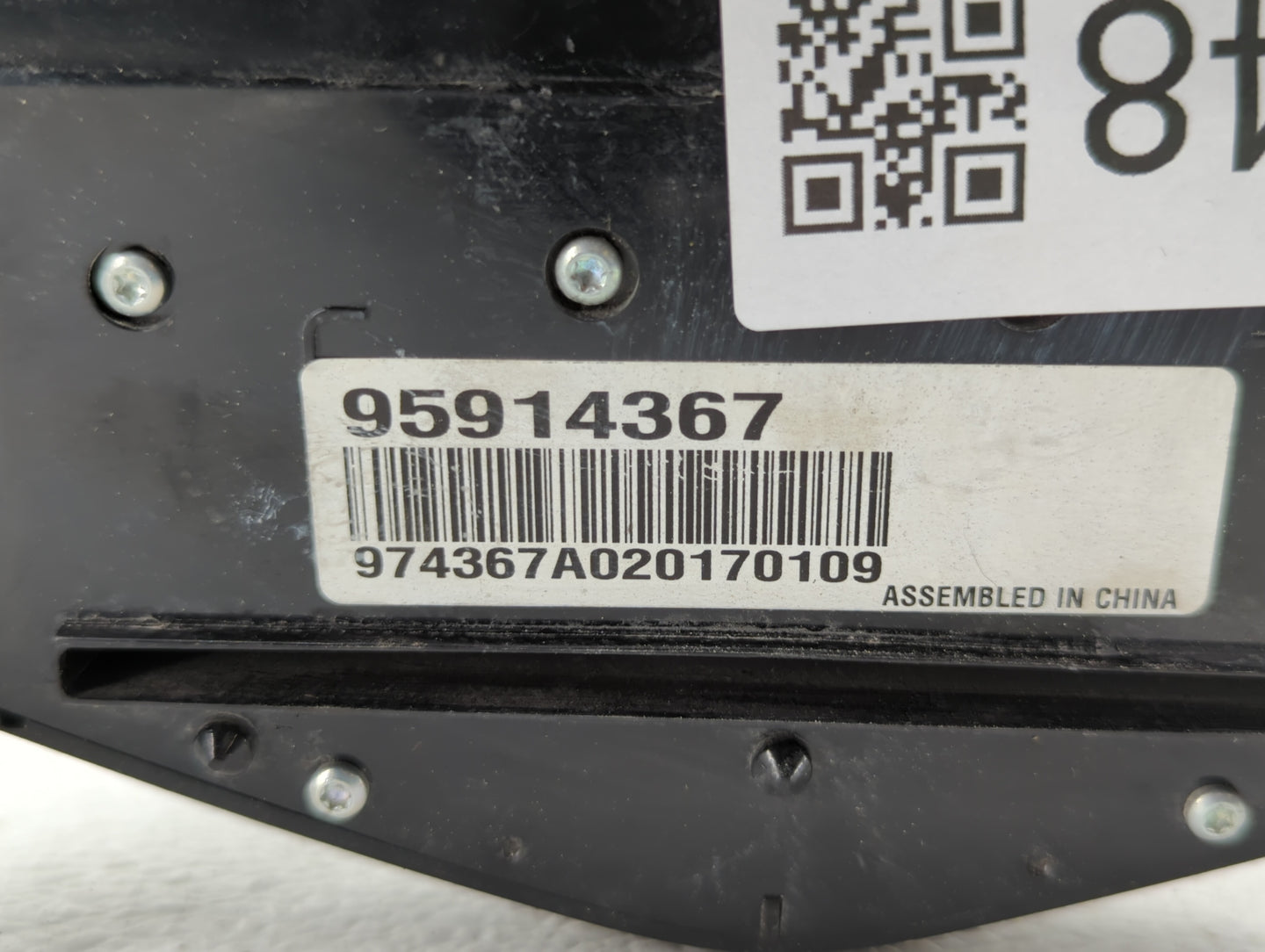 2011-2016 Chevrolet Cruze Radio Control Panel - Oemusedautoparts1.com