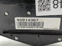 2011-2016 Chevrolet Cruze Radio Control Panel - Oemusedautoparts1.com