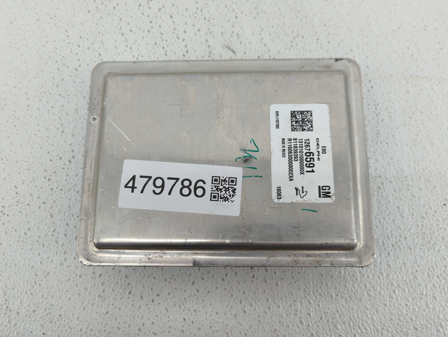 2016 Chevrolet Cruze PCM Engine Control Computer ECU ECM PCU OEM P/N:12675580 12672502, 12676591, 12669511, 12607096 Fits OE