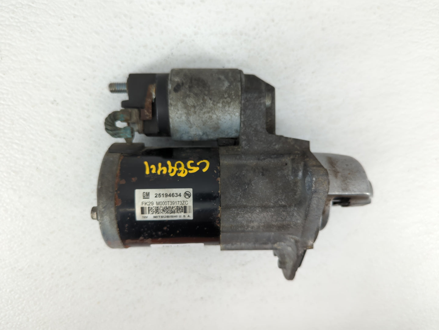 2011-2016 Chevrolet Cruze Car Starter Motor Solenoid OEM P/N:25194634 M000T39173ZC Fits OEM Used Auto Parts - Oemusedautopar