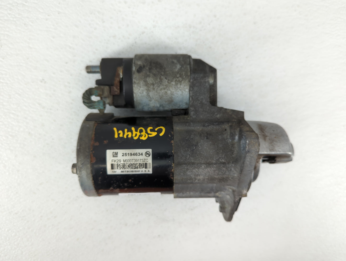 2011-2016 Chevrolet Cruze Car Starter Motor Solenoid OEM P/N:25194634 M000T39173ZC Fits OEM Used Auto Parts - Oemusedautopar
