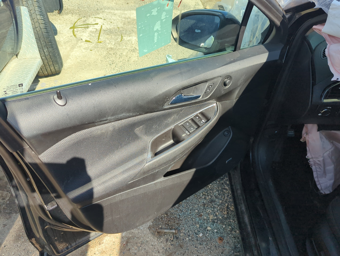 2016 Chevrolet Cruze Front Left Driver Interior Door Panel Trim 5000180 - Oemusedautoparts1.com