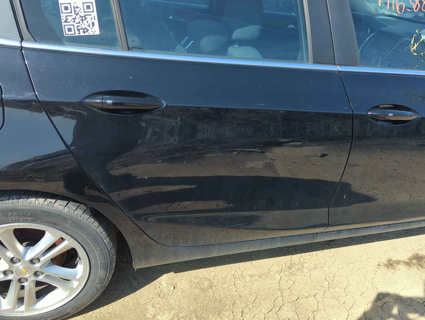 2016-2019 Chevrolet Cruze Passenger Rear Door Oem 5000302 - Oemusedautoparts1.com