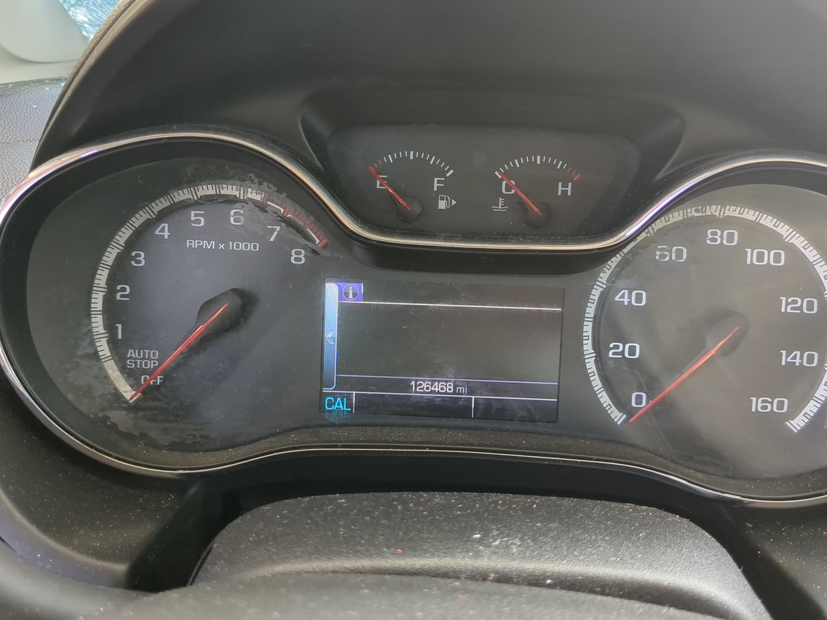 2016 Chevrolet Cruze Instrument Cluster Speedometer Gauges Miles:126K Fits OEM Used Auto Parts - Oemusedautoparts1.com