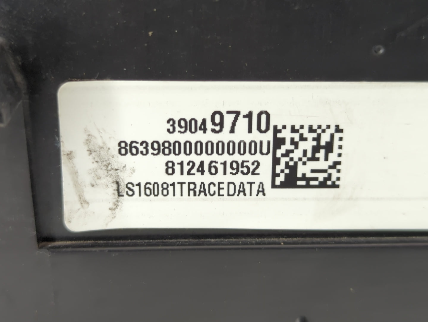 2016 Chevrolet Cruze Fusebox Fuse Box Panel Relay Module P/N:39049710 Fits OEM Used Auto Parts - Oemusedautoparts1.com