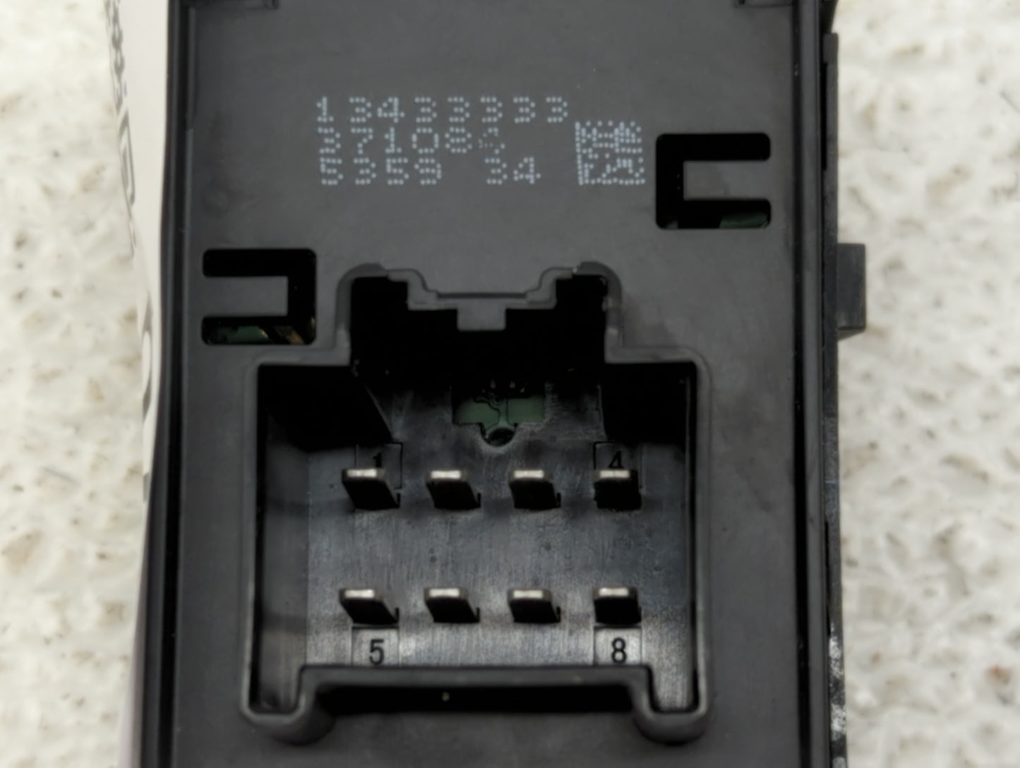 2016-2019 Chevrolet Cruze Master Power Window Switch Replacement Driver Side Left Fits Fits 2016 2017 2018 2019 OEM Used Aut