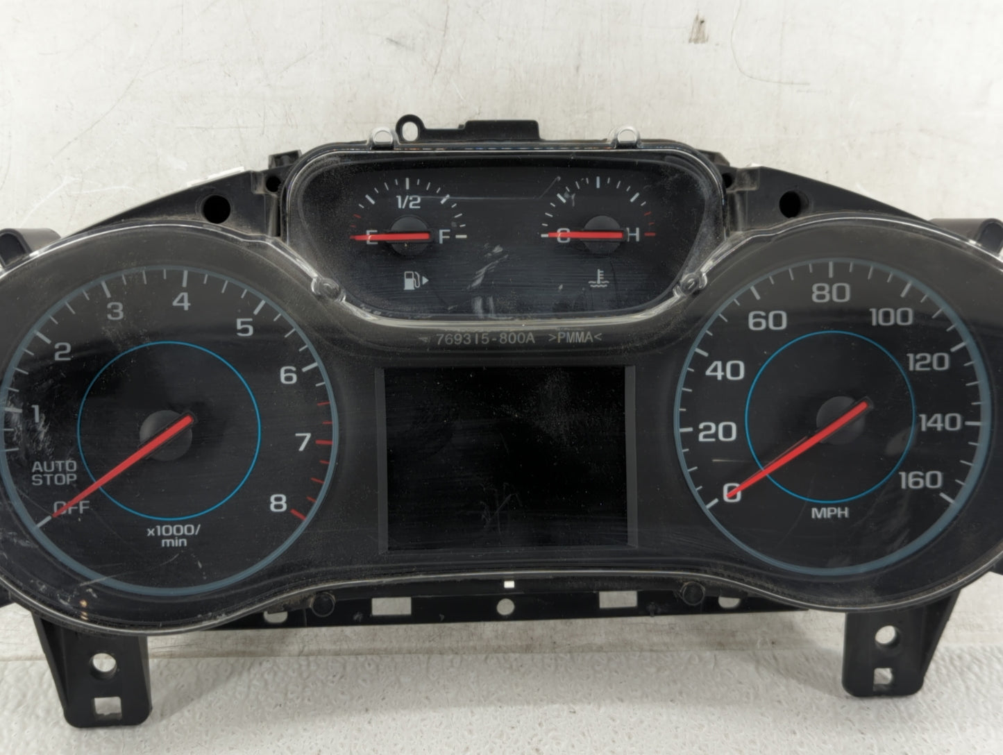 2016 Chevrolet Cruze Instrument Cluster Speedometer Gauges P/N:39082370 Fits OEM Used Auto Parts - Oemusedautoparts1.com