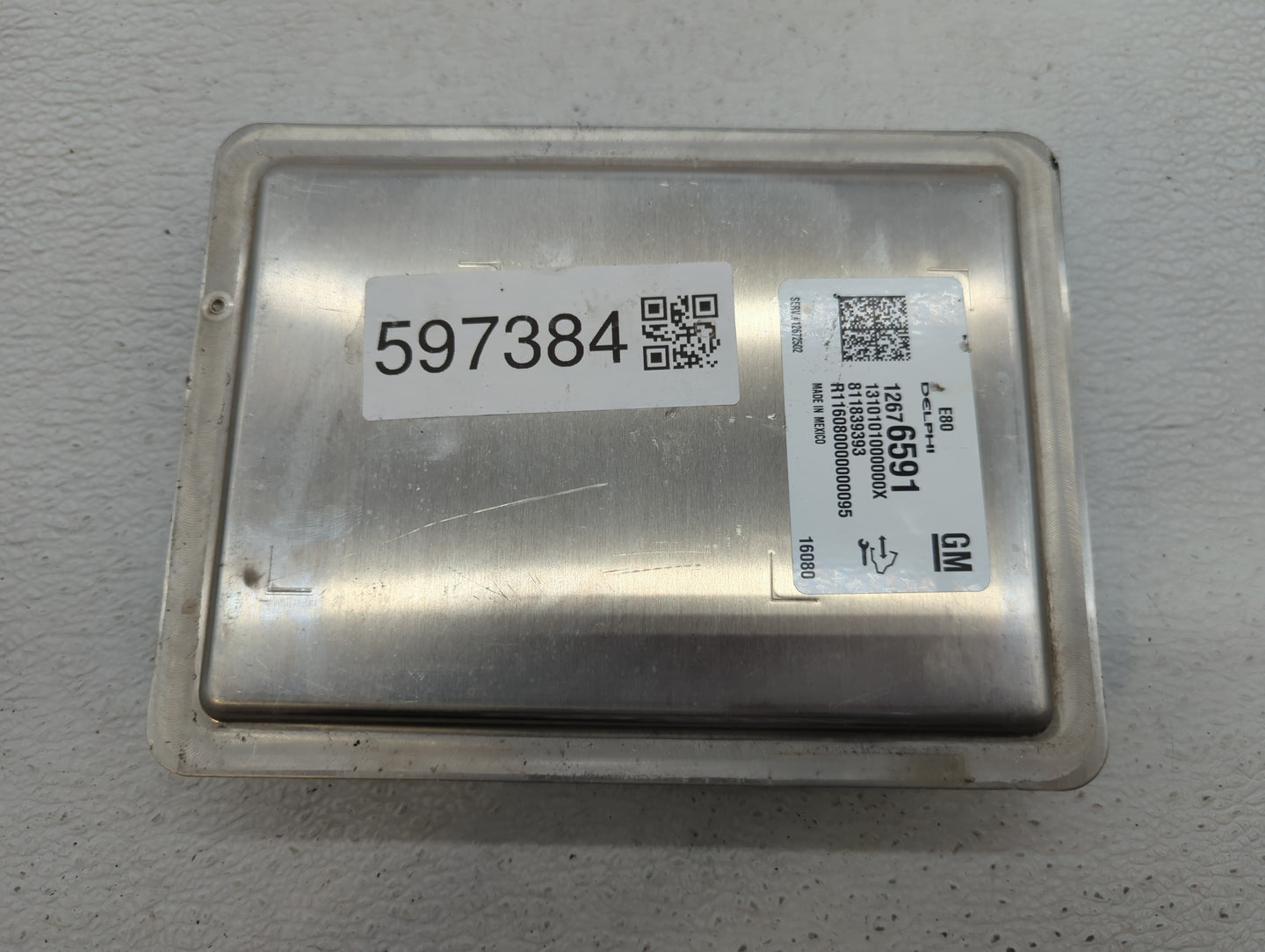 2016 Chevrolet Cruze PCM Engine Control Computer ECU ECM PCU OEM P/N:12676591 Fits OEM Used Auto Parts - Oemusedautoparts1.c