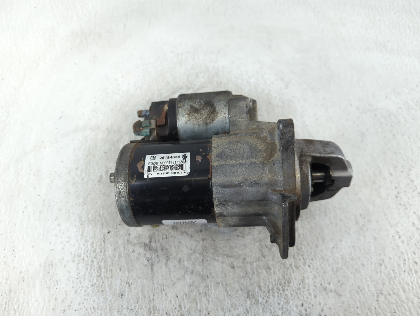 2011-2016 Chevrolet Cruze Car Starter Motor Solenoid OEM P/N:M000T39173ZC 25194634 Fits OEM Used Auto Parts - Oemusedautopar