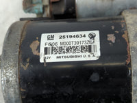 2011-2016 Chevrolet Cruze Car Starter Motor Solenoid OEM P/N:M000T39173ZC 25194634 Fits OEM Used Auto Parts - Oemusedautopar