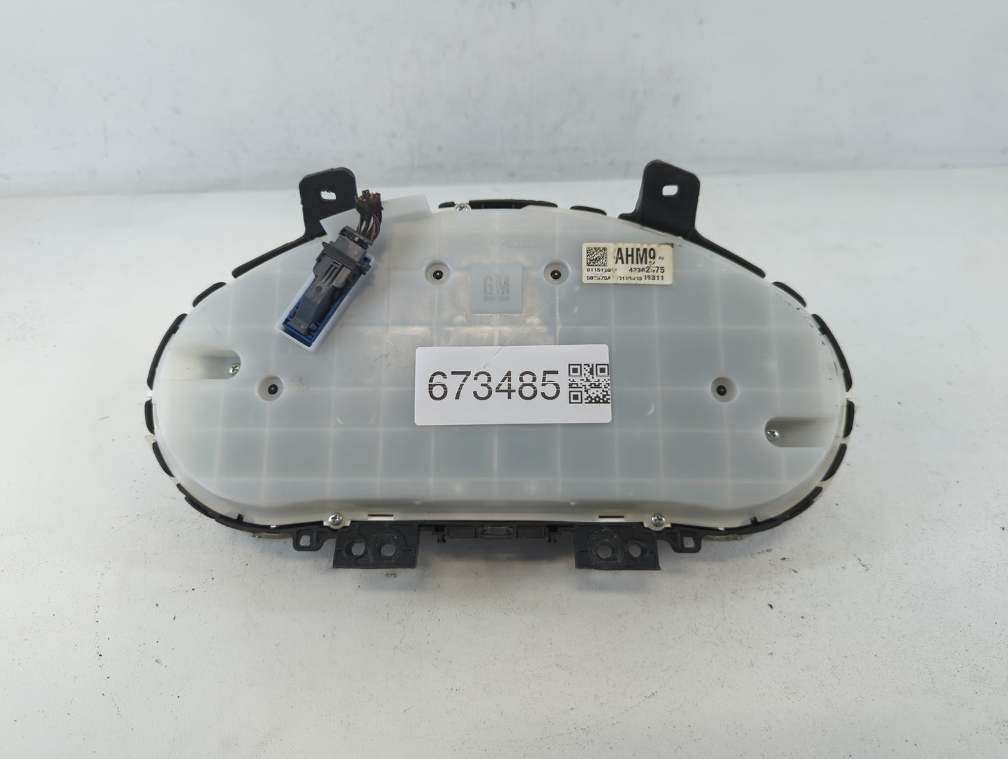 2015-2016 Chevrolet Cruze Instrument Cluster Speedometer Gauges P/N:42362675 8112675A Fits Fits 2015 2016 OEM Used Auto Part