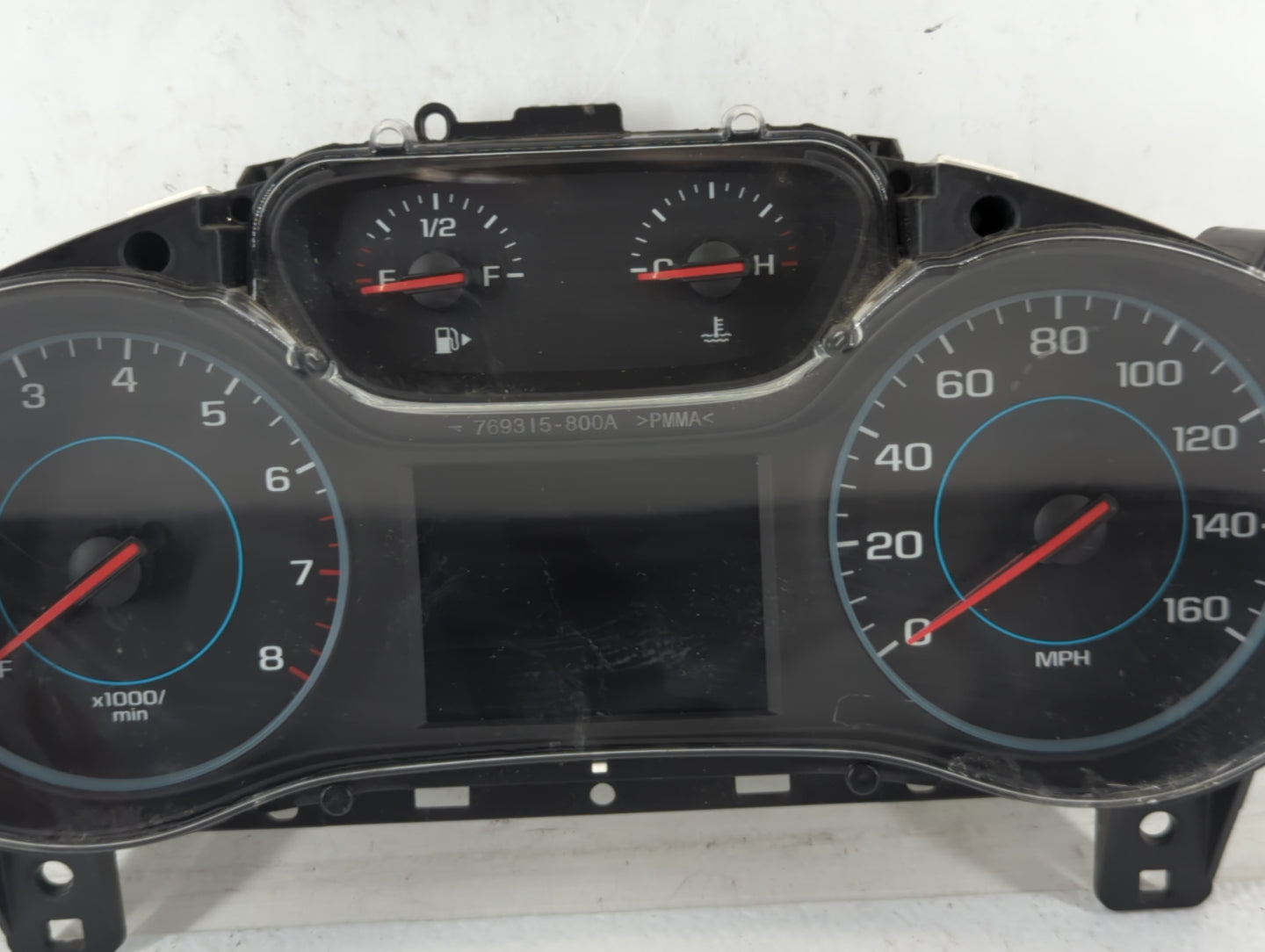 2016 Chevrolet Cruze Instrument Cluster Speedometer Gauges P/N:39082370 Fits OEM Used Auto Parts - Oemusedautoparts1.com