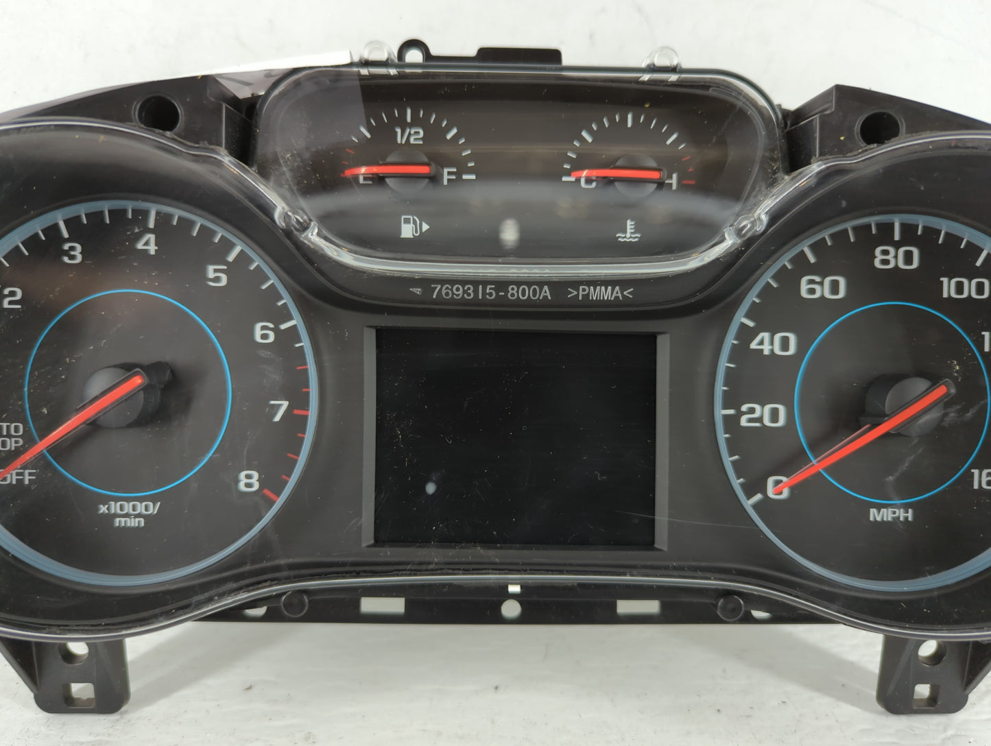 2016 Chevrolet Cruze Instrument Cluster Speedometer Gauges P/N:39082370 Fits OEM Used Auto Parts - Oemusedautoparts1.com