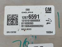 2016 Chevrolet Cruze PCM Engine Control Computer ECU ECM PCU OEM P/N:12676591 Fits OEM Used Auto Parts - Oemusedautoparts1.c