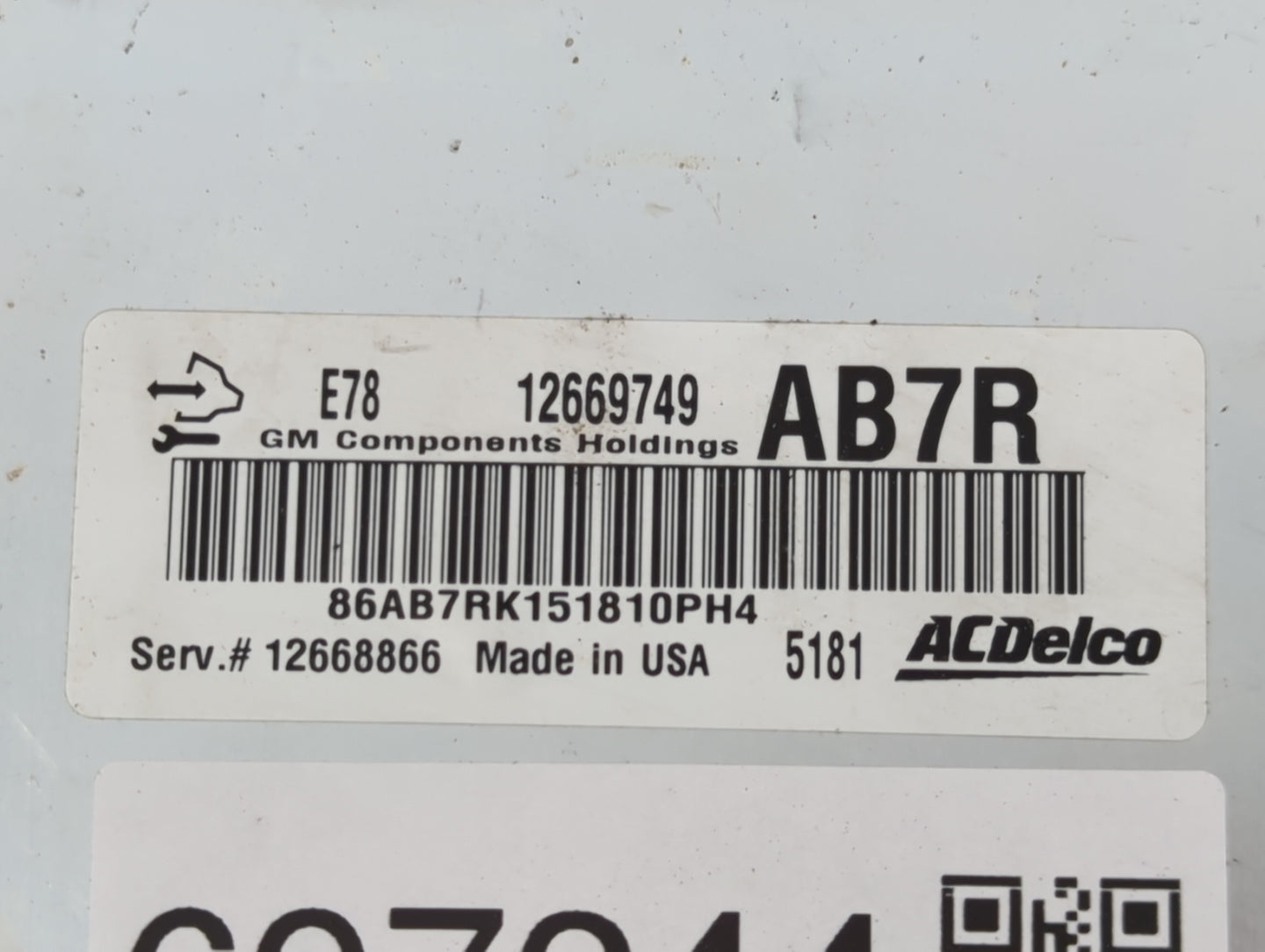 2012-2016 Chevrolet Cruze PCM Engine Control Computer ECU ECM PCU OEM P/N:12669749 12668866 Fits OEM Used Auto Parts - Oemus