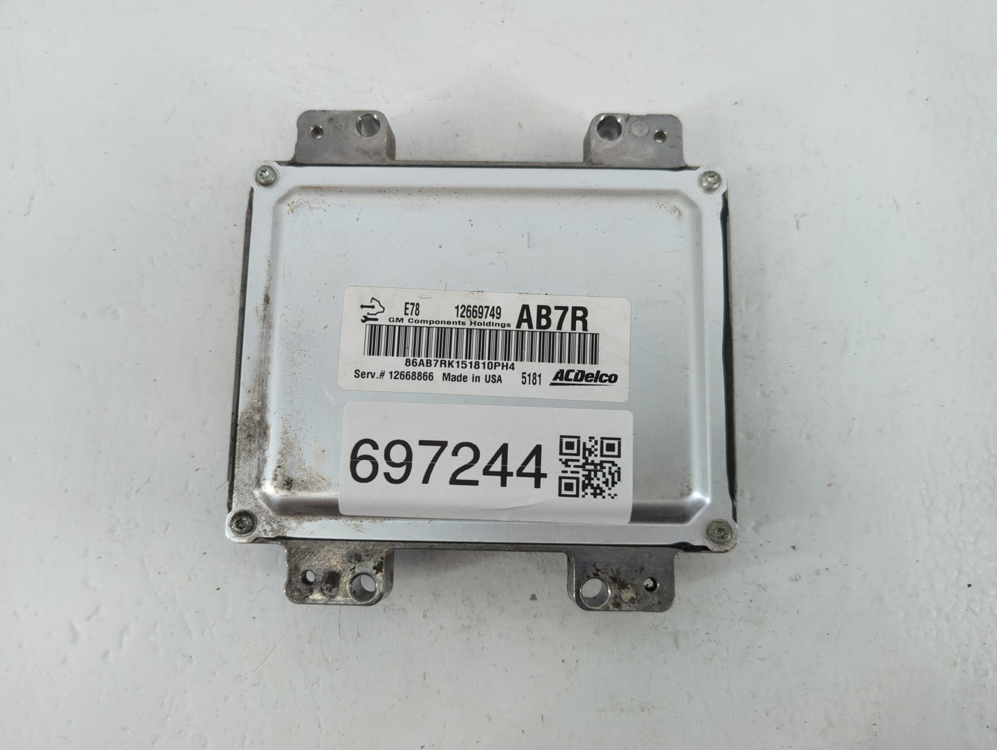2012-2016 Chevrolet Cruze PCM Engine Control Computer ECU ECM PCU OEM P/N:12669749 12668866 Fits OEM Used Auto Parts - Oemus