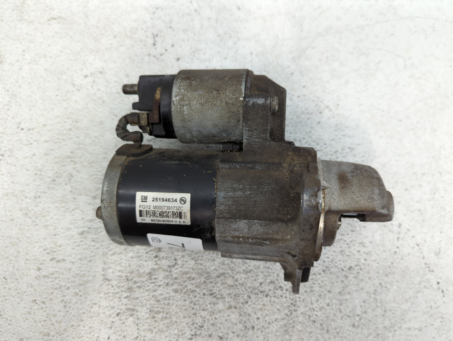 2011-2016 Chevrolet Cruze Car Starter Motor Solenoid OEM P/N:25194634 55595603 Fits OEM Used Auto Parts - Oemusedautoparts1.