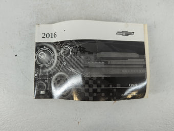 compare product 2016 Chevrolet Cruze Owners Manual Book Guide P/N:84147967 B OEM Used Auto Parts