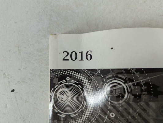 2016 Chevrolet Cruze Owners Manual Book Guide P/N:84147967 B OEM Used Auto Parts