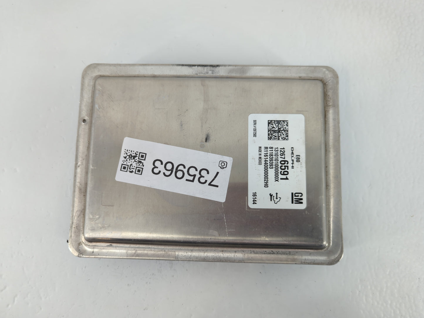 2016 Chevrolet Cruze PCM Engine Control Computer ECU ECM PCU OEM P/N:12676591 Fits OEM Used Auto Parts - Oemusedautoparts1.c
