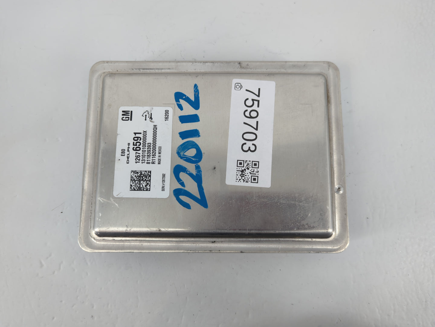 2016 Chevrolet Cruze PCM Engine Control Computer ECU ECM PCU OEM P/N:12676591 Fits OEM Used Auto Parts - Oemusedautoparts1.c