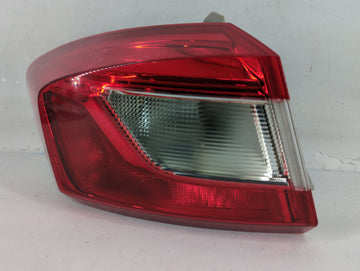 2016 Chevrolet Cruze Tail Light Assembly Driver Left OEM P/N:84078120 Fits OEM Used Auto Parts