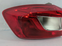 2016 Chevrolet Cruze Tail Light Assembly Driver Left OEM P/N:84078120 Fits OEM Used Auto Parts - Oemusedautoparts1.com