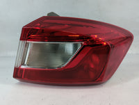 2016 Chevrolet Cruze Tail Light Assembly Passenger Right OEM P/N:84078119 Fits OEM Used Auto Parts - Oemusedautoparts1.com