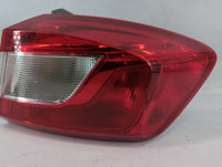 2016 Chevrolet Cruze Tail Light Assembly Passenger Right OEM P/N:84078119 Fits OEM Used Auto Parts - Oemusedautoparts1.com