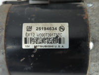 2011-2016 Chevrolet Cruze Car Starter Motor Solenoid OEM P/N:M000T39173ZC 25194634 Fits OEM Used Auto Parts - Oemusedautopar
