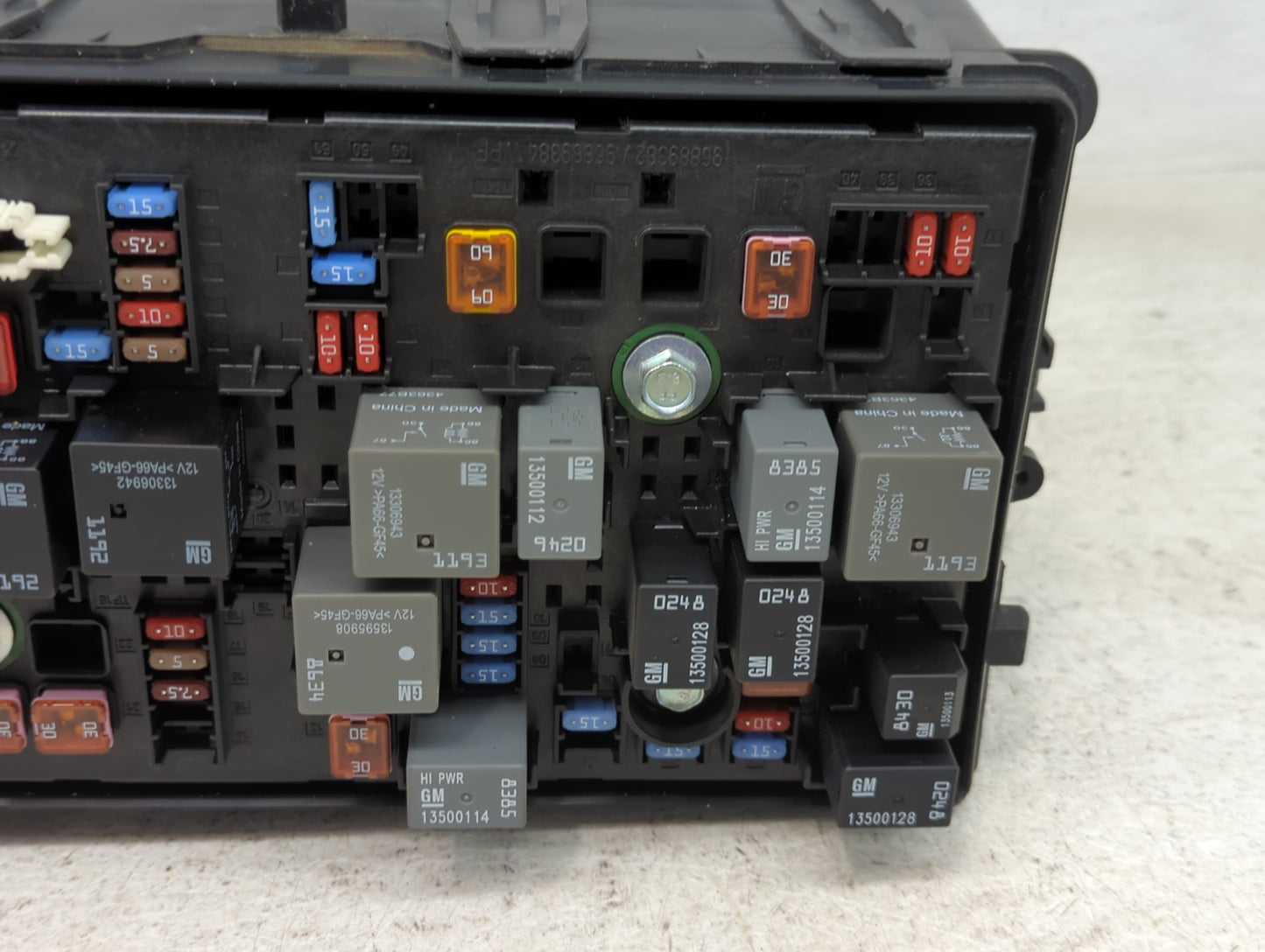 2015-2016 Chevrolet Cruze Fusebox Fuse Box Panel Relay Module Fits Fits 2015 2016 OEM Used Auto Parts - Oemusedautoparts1.co